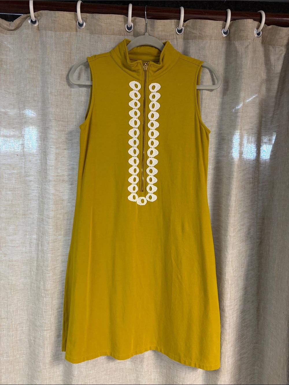 Beautiful Spartina mustard yellow dress